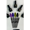 Color Gel Polish VALERI 20, 6 ml black