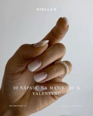 20 nápadů na manikúru k Valentýnu 👉🏻