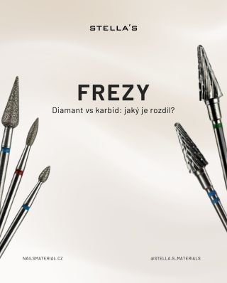 Ve STELLA’S najdeš frézy pro každý požadavek — od základních až po profesionální 🔥 Napiš do directu — vybereme ti ideální...