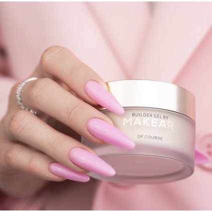 MAKEAR Challengel Candy Pink HG03 15ml Stavebný gél, ktorý je vhodný na doplnenie, pedĺženie, modeláciu na šablónach alebo spevnenie nechtovej platničky. Ideálny pre metódu bez pílovania. Má ľahkú konzistenciu, neťahá sa za štetcom, je tvrdý a odolný.