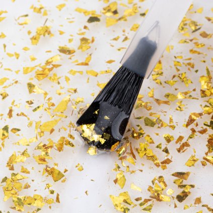 NTN Top Drop Flakes GOLDEN 7g Záverečný, bezvýpotkový top s obsahom jemných kúskov zlatej fólie s intenzívnym leskom.