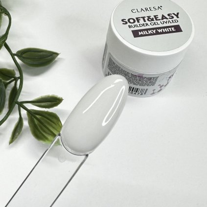 23219 4 claresa soft easy builder gel milky white 12g