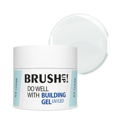Do Well with Building Gel BRUSH UP! 12g Ice Clear