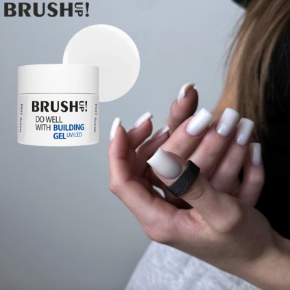 Do Well with Building Gel BRUSH UP! 12g White Star