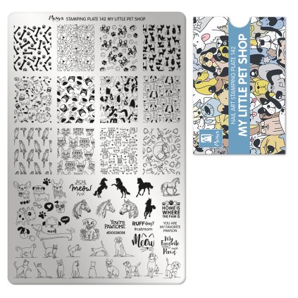 Doštička na pečiatkovanie Moyra č. 142 My little pet shop