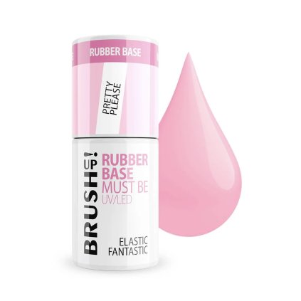 Elastic Fantastic Pretty Please BRUSH UP! Rubber Base Must Be 5g Pretty Please
