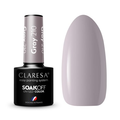 Gél lak Claresa Gray 210