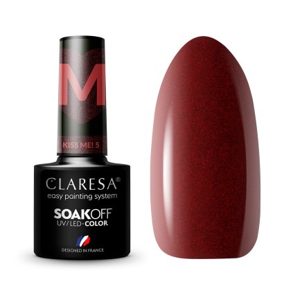 Gél lak Claresa Kiss Me 5