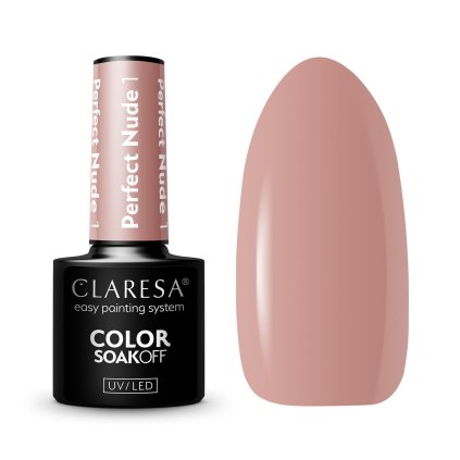 Gél lak Claresa Perfect Nude 1