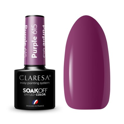 12271 gel lak claresa purple 615