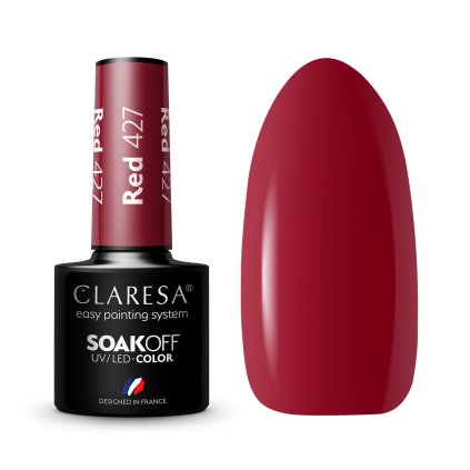 Gél lak Claresa Red 427