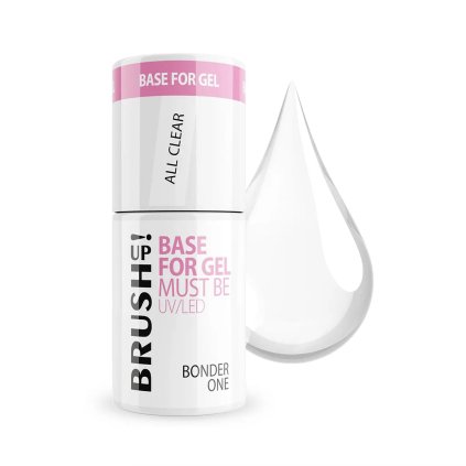 Bonder One All Clear BRUSH UP! l Base for Gel Must Be 5g