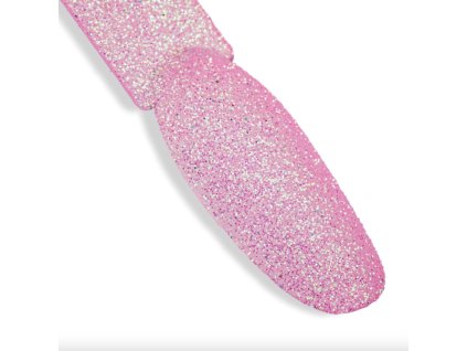 Pyłek do paznokci Sequin Quartz Effect Shocking Pink Nr 9