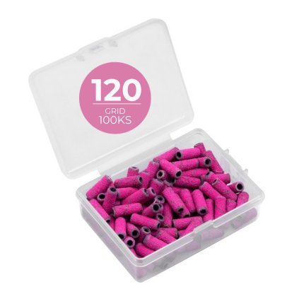 Brúsne kotúčiky 3mm 100ks zrnitosť 120