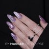 Cat eye gél lak MAKEAR MCL02 Fluffy violet 3