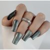 Nailsology Cat Eye Diva 8ml C09 „Meowty Python” Magnetický gél lak s Cat Eye efektom.