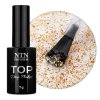 NTN Top Drop Flakes 24 Carat 7g Záverečný, bezvýpotkový top s obsahom jemných zlatých kúskov fólie s intenzívnym leskom.