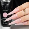 Molly Nails Akrygél 30ml French Pink Ružový, hustý akrygél, ktorý je vhodný na doplnenie, spevnenie, predĺženie a modeláciu na šablónach alebo DUAL formách.