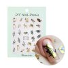 Samolepiace nálepky na rýchle a presné zdobenie nechtov.