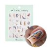 Samolepiace nálepky na rýchle a presné zdobenie nechtov.