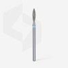 Diamantový brusný nástavec STALEKS Pointed Flame Blue 2.3mm:10mm d