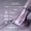 MAKEAR Top No Wipe Cat Eye Pink