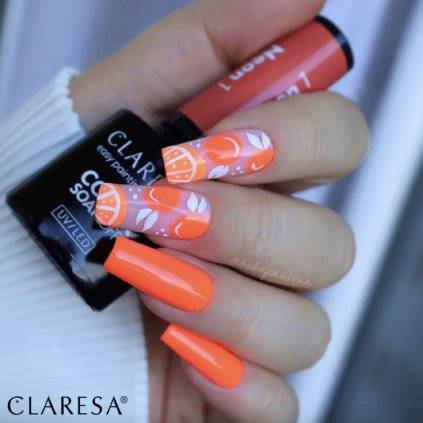 Gel lak na nehty Claresa NEON 1