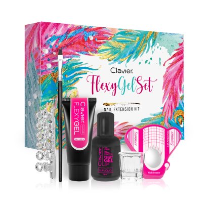 Sada na akrygél Flexy Gel Set White