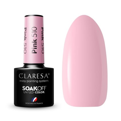 Gél lak Claresa Pink 510