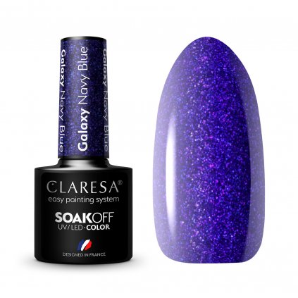 Gél lak Claresa Galaxy NAVY BLUE