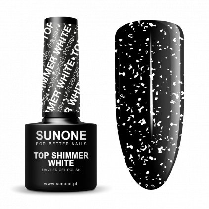 SUNONE Top Shimmer White 5g