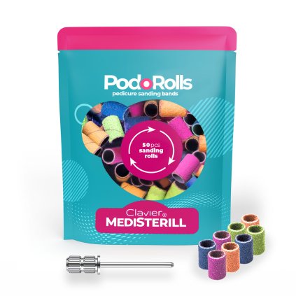Brúsne kotúčiky Medisterill Clavier 50ks + nadstavec