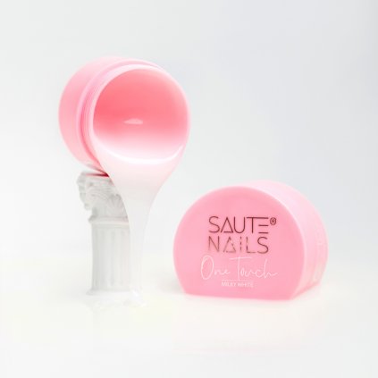 SAUTE NAILS ONE TOUCH MILKY WHITE 30G