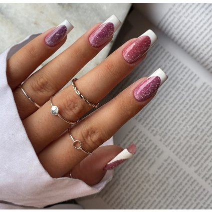 Ružová podkladová báza vhodná na spevnenie, predĺženie a vyrovnanie nerovností s cat eye efektom. Rubber Base Cat Eye MAKEAR ERB03 Darling