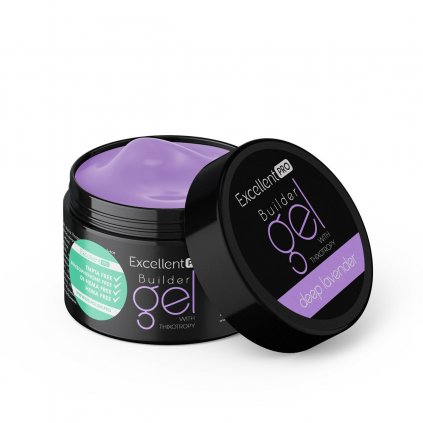 Excellent PRO Builder Gel With Thixotropy Deep Lavender