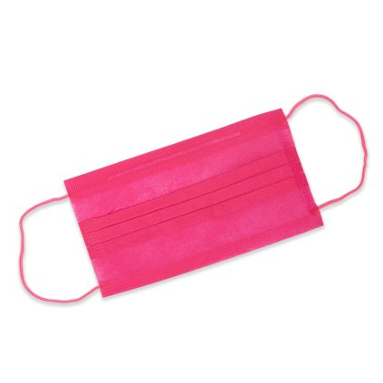 Jednorázové rúška 50ks - fuchsia