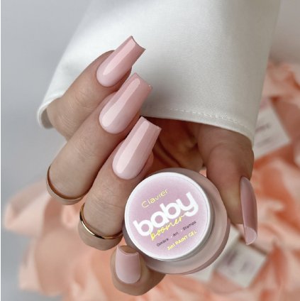 Profesionálny gél 3v1 na ombré, baby boomer, nail art a stamping. Krémová konzistencia a vysoká pigmentácia.