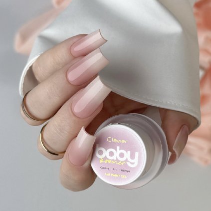Profesionálny gél 3v1 na ombré, baby boomer, nail art a stamping. Krémová konzistencia a vysoká pigmentácia.