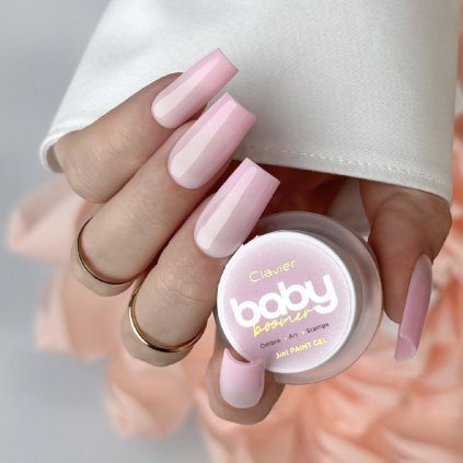 Nailsology Clavier Baby Boomer Ombre gél 3v1 3g P04 Pinkelle