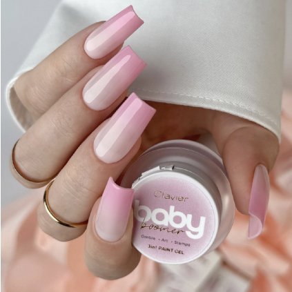 Nailsology Clavier Baby Boomer Ombre gél 3v1 3g P01 Roselle