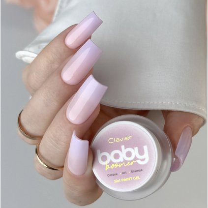 Nailsology Clavier Baby Boomer Ombre gél 3v1 3g PO6 Lilacelle