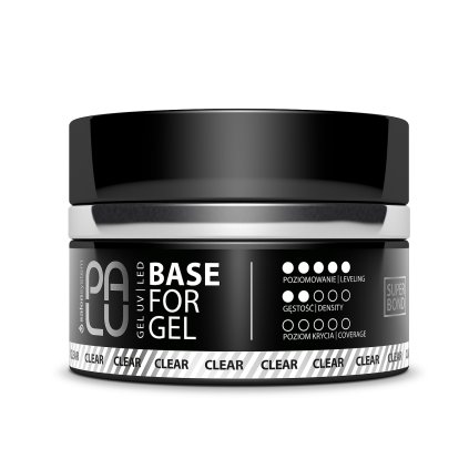 PALU Base For Gel 45g Číra podkladová báza bez obsahu kyselín, ktorá zvyšuje priľnavosť gélu.