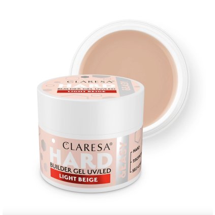 Claresa Gel HARD & EASY LIGHT BEIGE 12g