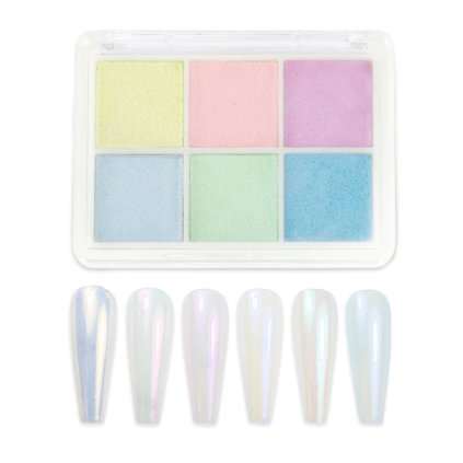 Clavier Leštiaci prach na zdobenie paletka Paletka leštiacich práškov na zdobenie nechtov.