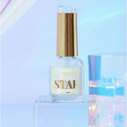 Tekutý leštiaci prach na zdobenie nechtov. Naisology Liquid STAR Shiner 8ml VIRGO L06