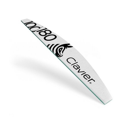 Clavier pilník na nechty 100/180 10ks Profesionálne pilníky na nechty. V balení 10ks.