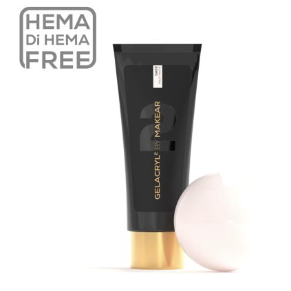 MAKEAR Akrygél Gelacryl2 Milky White GA02 Hustý akrygél, ktorý je vhodný na spevnenie, predĺženie, doplnenie a modelovanie nechtov. Vhodný na šablóny, tipy aj DUAL formy. Odolný, tvrdý, jednoducho sa píluje.