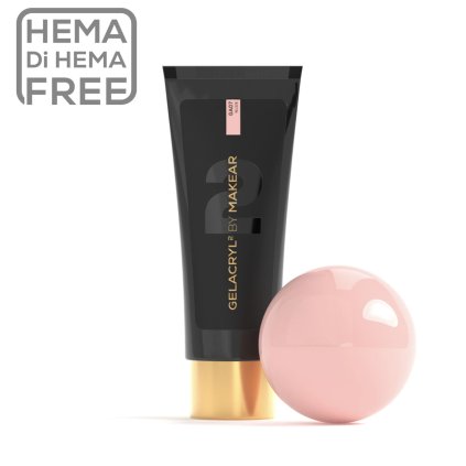 MAKEAR Akrygél Gelacryl2 Nude GA07 Hustý akrygél, ktorý je vhodný na spevnenie, predĺženie, doplnenie a modelovanie nechtov. Vhodný na šablóny, tipy aj DUAL formy. Odolný, tvrdý, jednoducho sa píluje.