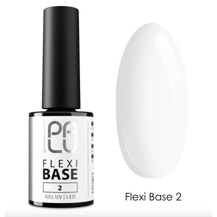 Mliečna flexibilná báza vhodná na doplnenie, spevnenie a vyrovnanie nerovností nechtovej platničky. PALU FLEXI BASE 2