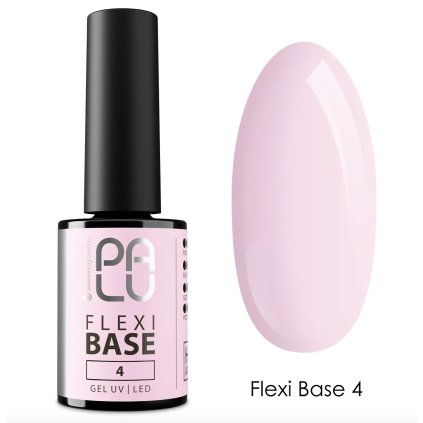 Svetlo ružová, flexibilná báza, ktorá je ideálna na spevnenie, doplnenie a vyrovnanie nerovností. PALU FLEXI BASE 4